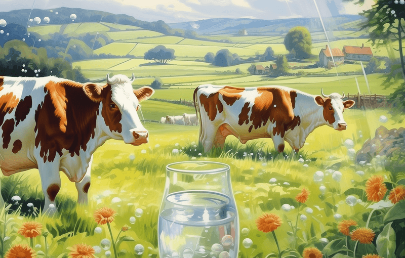 Why do cows give milk?