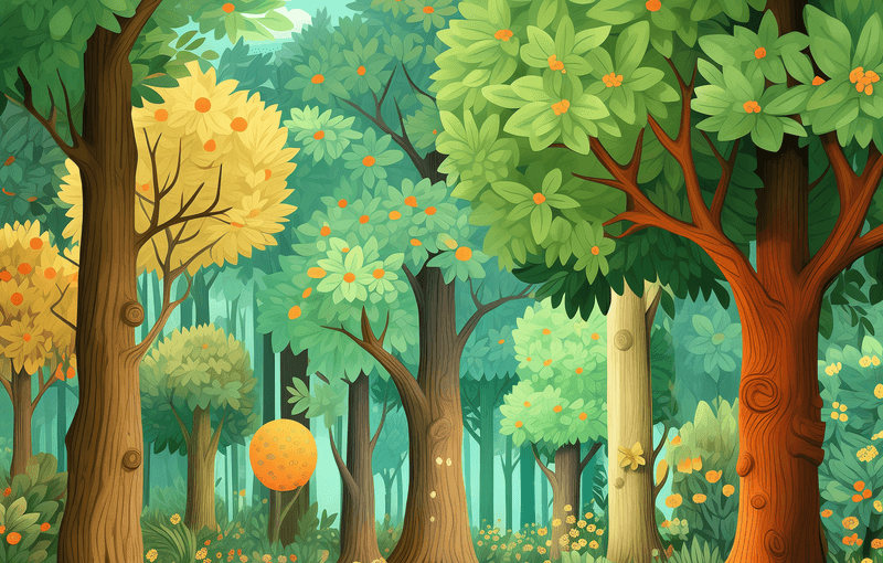 The Day When Trees Grew in Just One Day