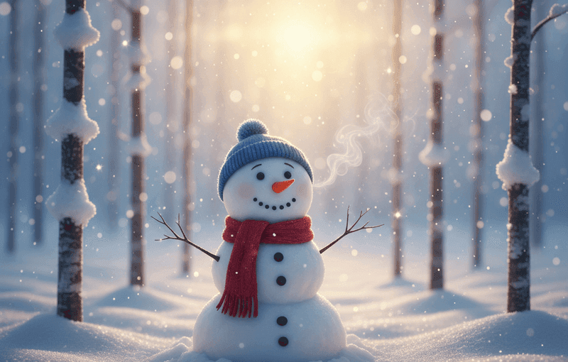 The Disappearing Snowman