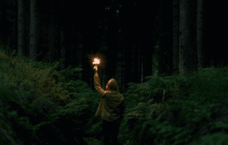 Where the path leads out of the valley of the shadow of death.